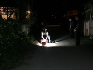 Düzce'de polis-şüpheli kovalamacası