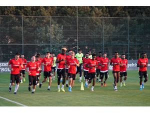Gazişehir Gaziantep'te Gençlerbirliği maçı hazırlıkları