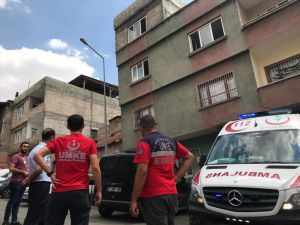 GÜNCELLEME - Gaziantep'te evin zemini çöktü
