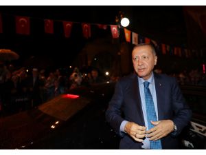 Cumhurbaşkanı Erdoğan Güneysu'da