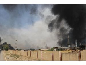 Kerkük'teki petrol rafinerisinde yangın