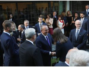 Çavuşoğlu Norveç'te 30 Ağustos Zafer Bayramı resepsiyonuna katıldı