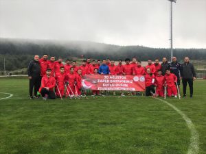 Ampute Milli Futbol Takımı'nın Düzce kampı başladı