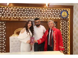 Şahinbey'de bu yıl 5 bininci nikah kıyıldı