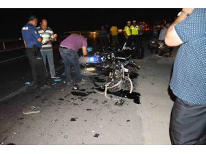 Muğla'da motosikletler çarpıştı: 1'i çocuk 2 ölü