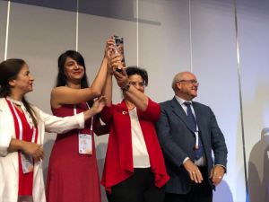 Hasta bakımında el hijyeni uygulamasında ödül Türkiye'nin
