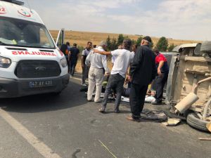 Mardin'de trafik kazası: 6 yaralı