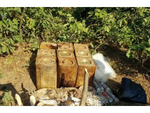 Bitlis'te 180 kilogram patlayıcı madde bulundu