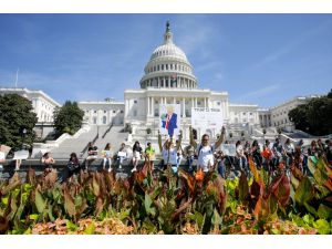 ABD'de iklim değişikliği protestosu