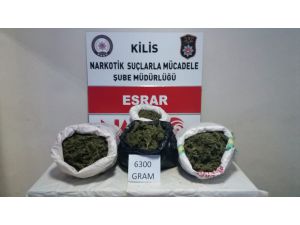 Kilis'te uyuşturucu operasyonu