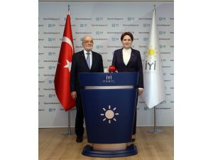 Karamollaoğlu'ndan Akşener'e ziyaret