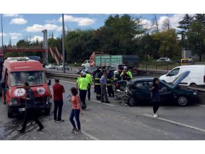 Eskişehir'de zincirleme trafik kazası: 3 yaralı
