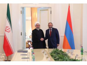 Ruhani ile Paşinyan enerji ve ekonomik iş birliğini görüştü