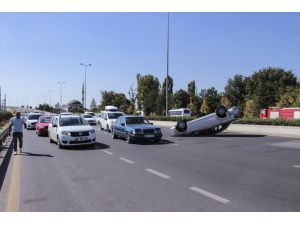 Başkentte trafik kazası: 2 yaralı