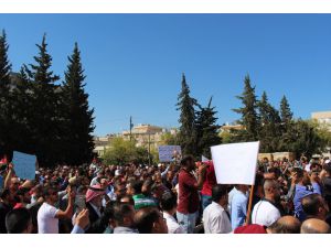Ürdün'de grevdeki öğretmenlere destek gösterisi