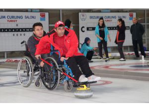 Tekerlekli Sandalye Curling Turnuvası