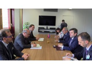 Dışişleri Bakan Yardımcısı Kıran, IOM Genel Direktörü Vitorino'yla görüştü