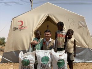 Hüdayi Vakfı'ndan Sudan'daki sel mağdurlarına yardım