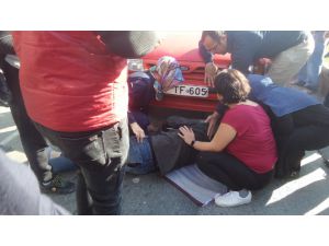Zonguldak'ta "yol verme" tartışması: 1 yaralı