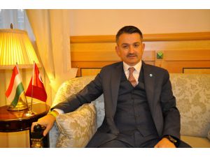 Bakanı Pakdemirli Macaristan'da "Barış Pınarı Harekatı"nı anlattı