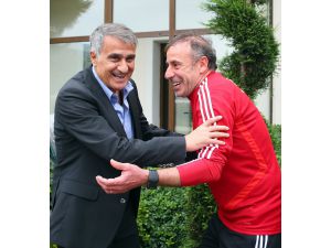 Şenol Güneş'ten Abdullah Avcı'ya ziyaret