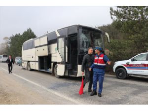 GÜNCELLEME - Öğrencileri taşıyan gezi otobüsleri kaza yaptı: 11 yaralı
