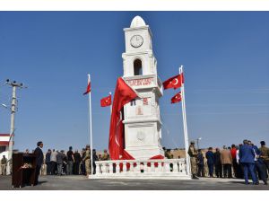 PKK'nın katlettiği 5 şehit için anıt
