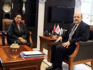 Filipinler'in Ankara Büyükelçisi Sanchez, YÖK Başkanı Saraç'ı ziyaret etti