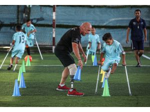 Gazze'de çocuk ampute futbol takımı kuruldu