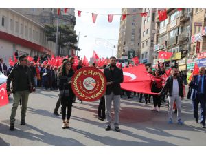 Nevşehir'de "Cumhuriyet Yürüyüşü" düzenlendi
