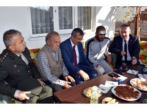 Kırıkkale valisi ve belediye başkanından yaralı uzman onbaşıya ziyaret