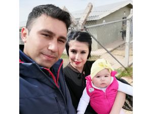 Kızının ilk doğum gününü kutlayamadan şehit düştü