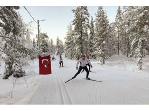 Milli kayakçılar, Finlandiya'da kamp yapıyor