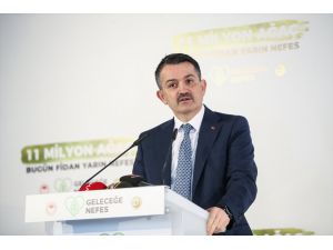 "Geleceğe Nefes'te sahiplenilen fidan sayısı 13 milyona ulaştı"