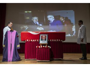 Eski Hacettepe Üniversitesi Rektörü Prof. Dr. Yüksel Bozer, son yolculuğuna uğurlandı