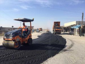 Türkiye'den Tel Abyad'a yol ve elektrik hizmeti