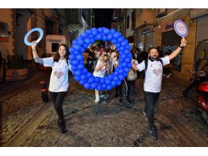 Beyoğlu'nda Dünya Diyabet Günü yürüyüşü