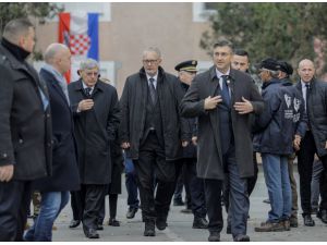 Hırvatistan'daki Vukovar Katliamı'nın kurbanları anıldı