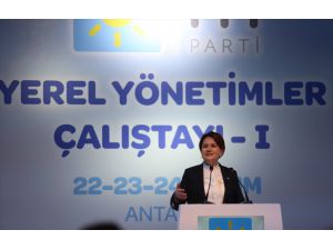 İYİ Parti Genel Başkanı Akşener: "Hiçbir belediye başkanının ve yakınlarının zenginleşmesine göz yummayacaksınız"