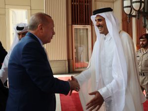 Cumhurbaşkanı Erdoğan Katar'da