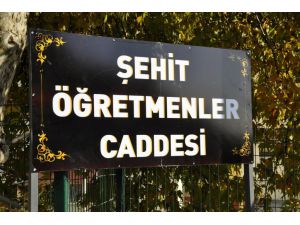 Şehit 6 öğretmenin anısı Tunceli'deki caddede yaşatılacak