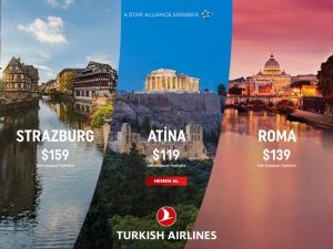 THY'den Güney Avrupa ülkelerine 119 dolardan başlayan fiyatlarla uçma imkanı