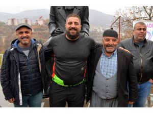 Ağır sıklet boks şampiyonu Umut Camkıran memleketi Tunceli'de