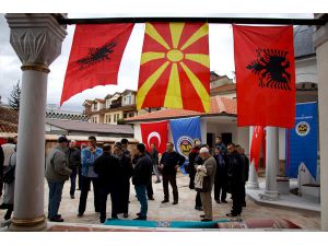 Kuzey Makedonya'daki Ohri Ali Paşa Camisi'nden 107 yıl sonra ezan okundu