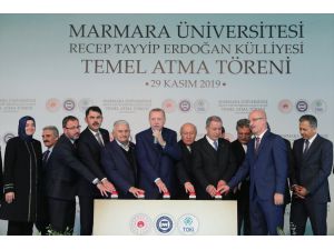 Marmara Üniversitesi Recep Tayyip Erdoğan Külliyesi Temel Atma Töreni