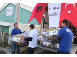 TİKA Arnavutluk'taki depremzedelere yardımlarına devam ediyor