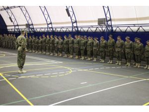 Bosna Hersekli 53 asker Afganistan'a uğurlandı