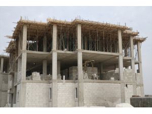 İHH, savaş mağdurlarına teslim edilecek evlerin inşasını sürdürüyor