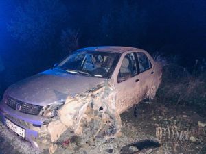 Manisa'da 2 otomobil çarpıştı: 7 yaralı