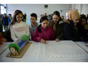 QNB Finansbank Tales Matematik Müzesi Tırı çocuklarla buluştu